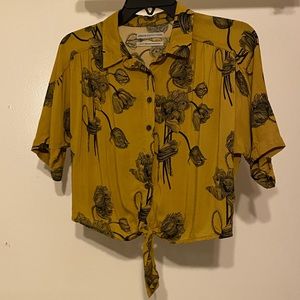 Urban Outfitters Floral crop top